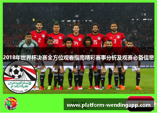 2018年世界杯决赛全方位观看指南精彩赛事分析及观赛必备信息