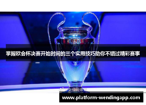 掌握欧会杯决赛开始时间的三个实用技巧助你不错过精彩赛事